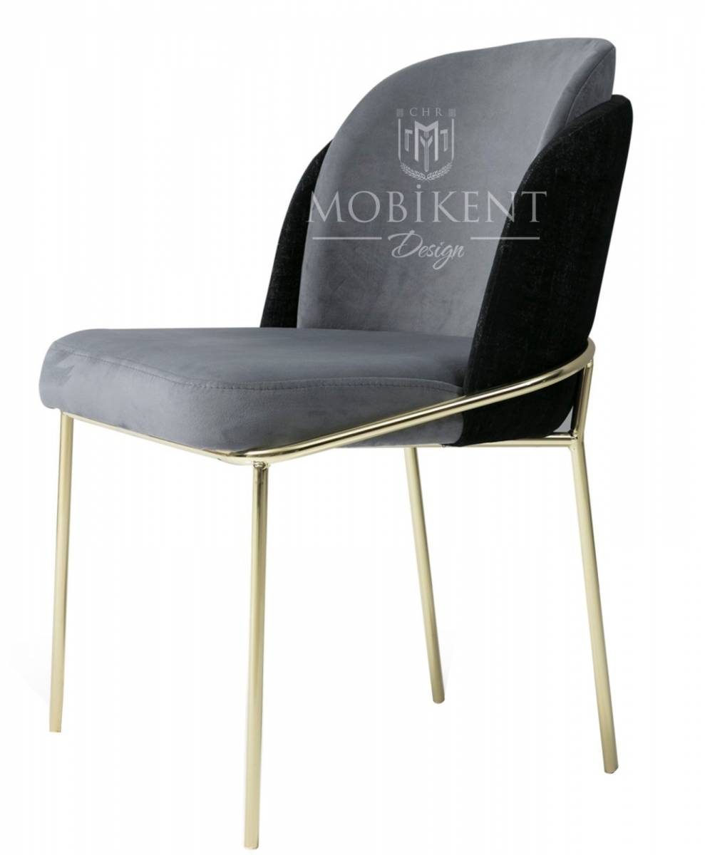 Chaise de restaurant moderne en velours - MobiKent Design